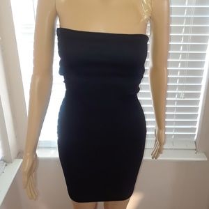 Black Bebe Tube Dress